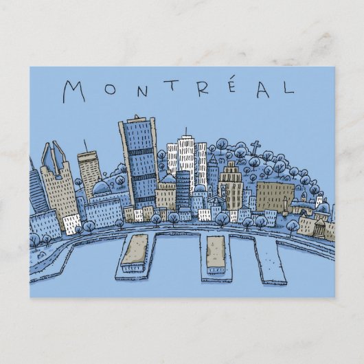 Carte Postale Montréal (Devant)