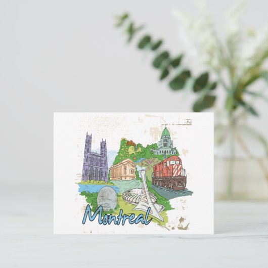 Carte Postale Montréal (Debout devant)