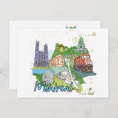 Carte Postale Montréal (Devant / Derrière)
