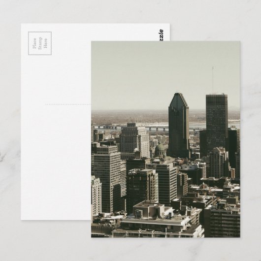Carte Postale Montréal (Devant / Derrière)