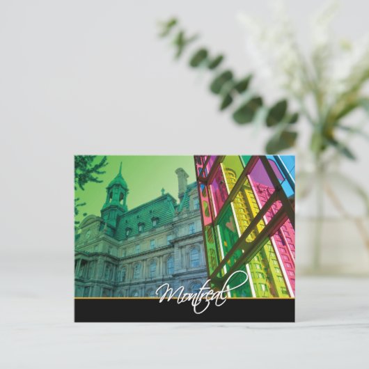 Carte postale Montréal (Debout devant)