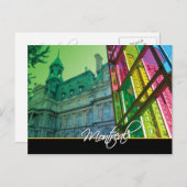 Carte postale Montréal (Devant / Derrière)