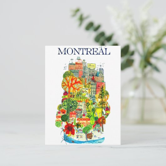 Carte Postale Montréal (Debout devant)