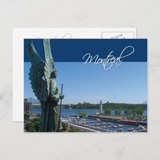 Carte postale Montréal (Devant / Derrière)