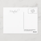 Carte postale Montréal (Dos)