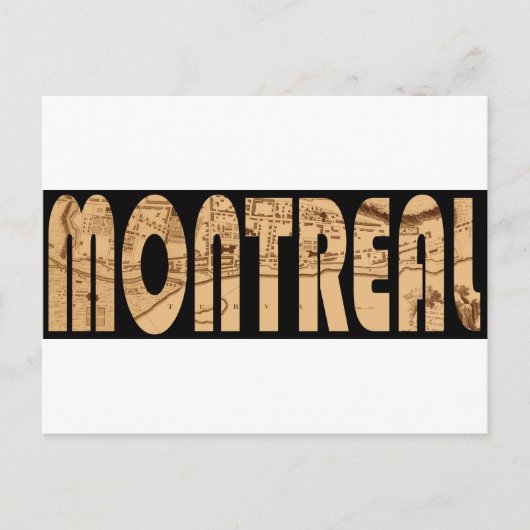 Carte Postale montréal1758 (Devant)