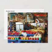 Carte postale Montréal Atwater Market (Devant / Derrière)