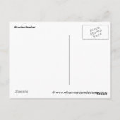 Carte postale Montréal Atwater Market (Dos)