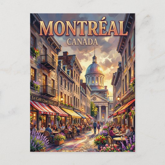 Carte Postale Montréal Canada (Devant)