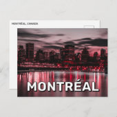 Carte Postale Montréal, Canada (Devant / Derrière)