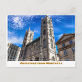 Carte Postale Montréal Canada Cathédrale Notre-Dame Moderne (Devant)