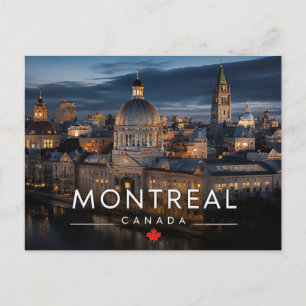 Carte Postale Montréal Canada Frontière Nordique Voyage 🌍