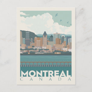 Carte Postale Montréal, Canada   Skyline