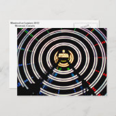 Carte Postale Montréal en Lumière Ferris Wheel (Devant / Derrière)