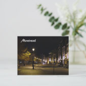 Carte Postale Montréal par nuit (Debout devant)