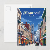 Carte Postale Montréal, Québec Canada (Devant / Derrière)