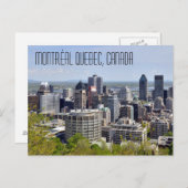 Carte Postale Montréal Québec Canada (Devant / Derrière)