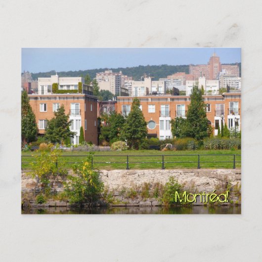 Carte Postale Montréal Waterfront (Devant)