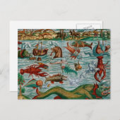 Carte Postale Montres de mer vintages (Devant / Derrière)