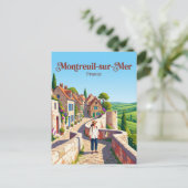 Carte Postale Montreuil-sur-Mer France (Debout devant)