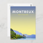 Carte Postale Montreux Suisse (Devant / Derrière)