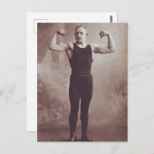 Carte Postale Montrez-Moi Vos Muscles (Devant / Derrière)
