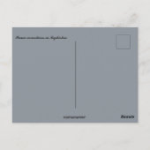 Carte Postale Monts Pamir au Tadjikistan (Dos)