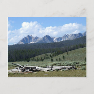 Carte Postale Monts Sawtooth