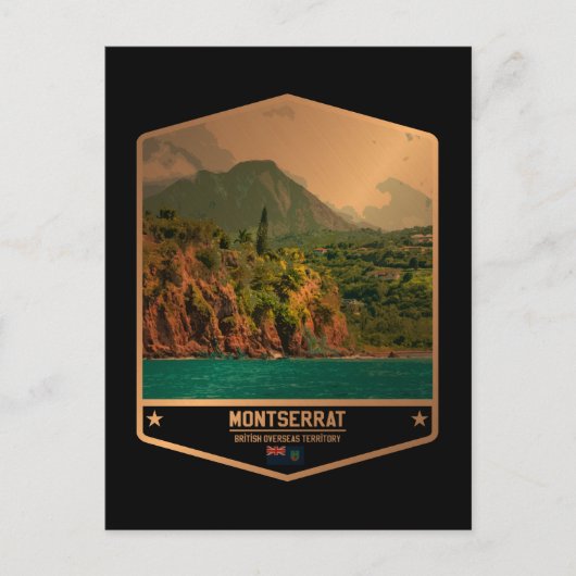 Carte Postale Montserrat (Devant)