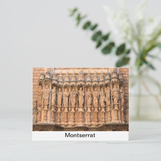 Carte Postale Montserrat (Debout devant)