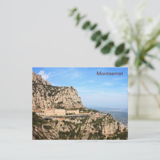 Carte Postale Montserrat (Debout devant)