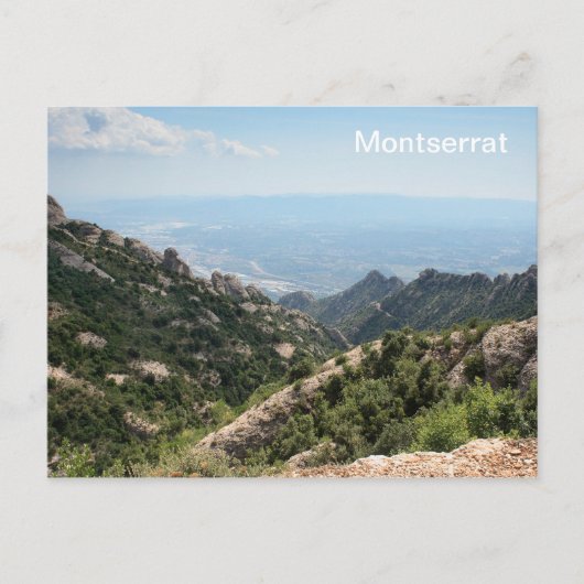 Carte Postale Montserrat (Devant)