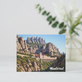 Carte Postale Montserrat Espagne (Debout devant)