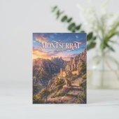 Carte Postale Montserrat Espagne (Debout devant)