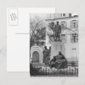 Carte Postale Monument à Emile Zola (Devant / Derrière)