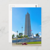 Carte Postale Monument à La Havane, Cuba (Devant / Derrière)