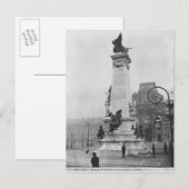 Carte Postale Monument à Leon Gambetta (Devant / Derrière)