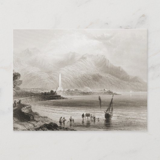 Carte Postale Monument au général Ross à Rosstrevor (Devant)