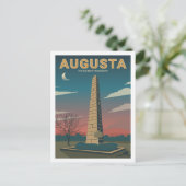 Carte Postale Monument Augusta Illustration d'un lieu de voyage (Debout devant)