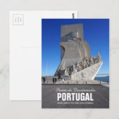 Carte Postale Monument aux découvertes 2 | Padrão Descobrimentos (Devant / Derrière)