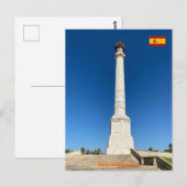 Carte Postale Monument aux Découvreurs, Palos de la Frontera (Devant / Derrière)