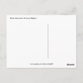 Carte Postale Monument de Brabo, Anvers, Belgique (Dos)