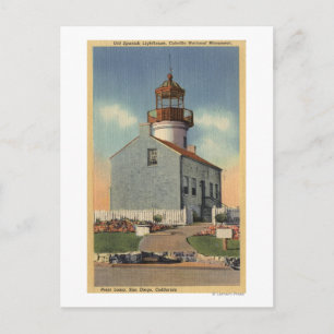 Carte Postale Monument de Cabrillo Nat'l, phare de Point Loma