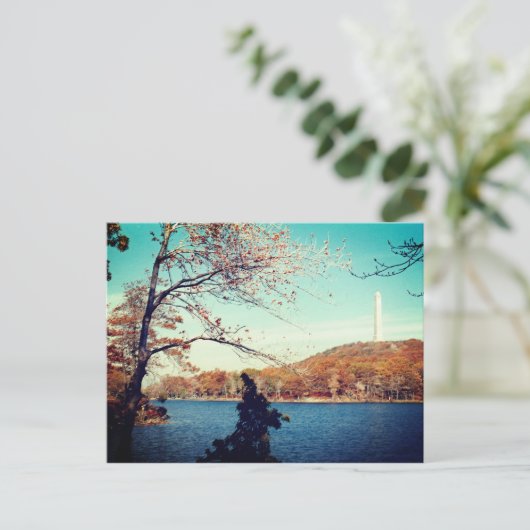 Carte Postale Monument de High Point (Debout devant)