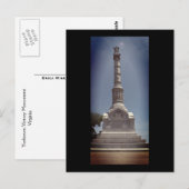 Carte Postale Monument de la Victoire de Yorktown (Devant / Derrière)