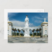 Carte Postale Monument de la Vierge de Maracaibo Venezuela (Devant / Derrière)