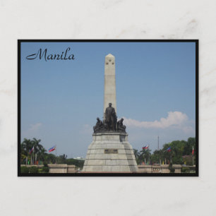 Carte Postale monument de rizal