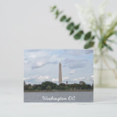 Carte Postale Monument de Washington 002 (Debout devant)