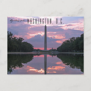 Carte Postale Monument de Washington Washington D.C.