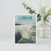 Carte Postale Monument des Découvertes à Belem, Lisbonne (Debout devant)